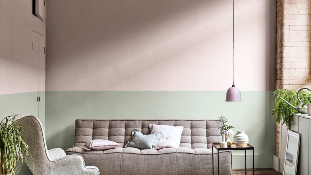 Comment peindre un mur en 2 couleurs
