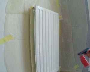 Technique de peindre un radiateur