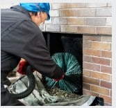 Nettoyage du cheminée