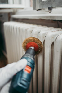 Rénover un radiateur en fonte